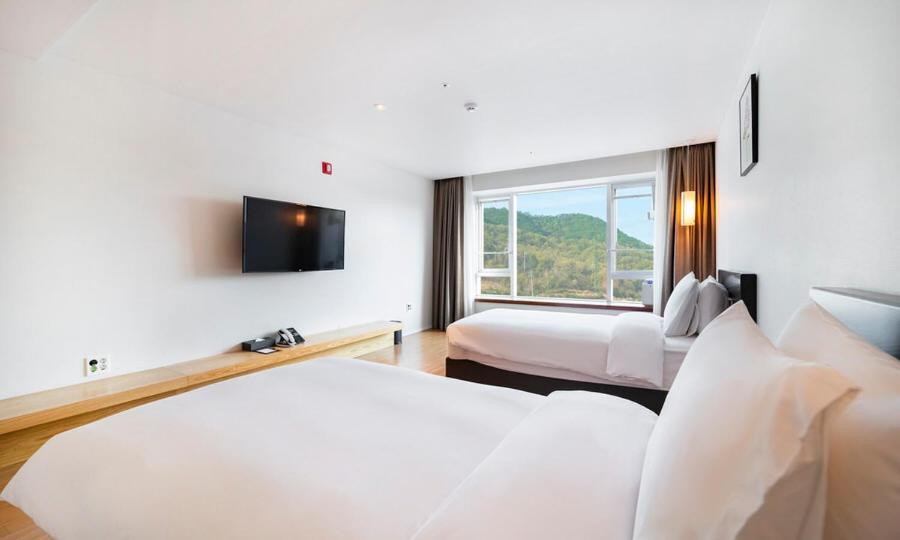 Yeosu Hotel Haven Zimmer foto